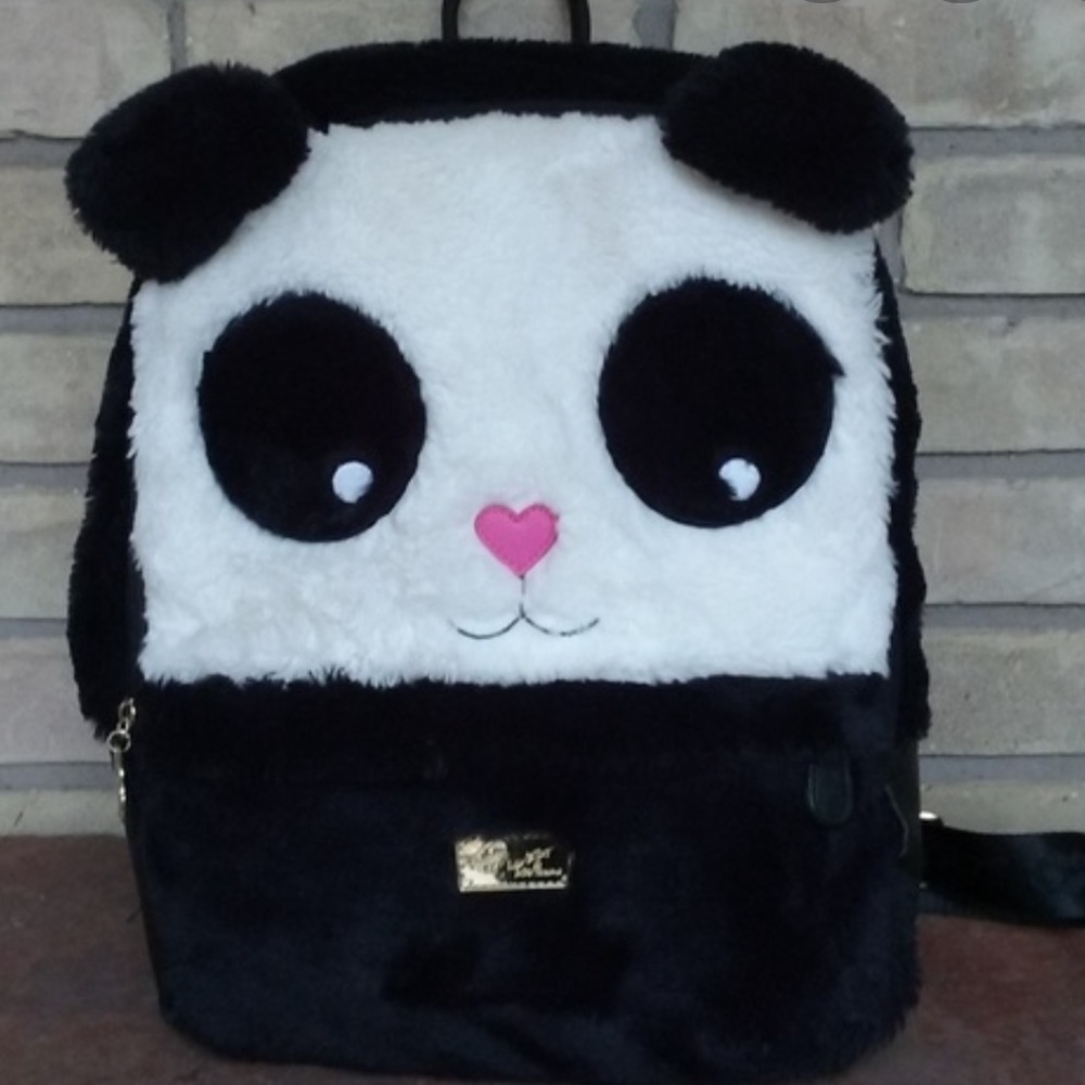 Betsey Johnson Panda bookbag (collectors)